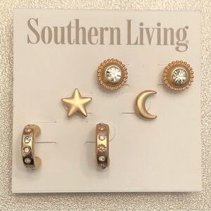 Southern Living | 3 Pair Celestial Earring Set